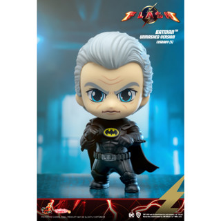 Hot Toys ฟิกเกอร์ของสะสม COSB1058 - The Flash - Batman (Unmasked Version) Cosbaby (S)