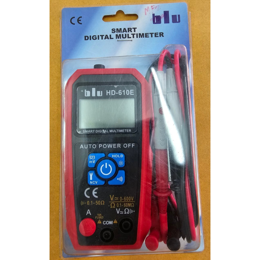 มิเตอร์ดิจิตอล BLU HD-610E