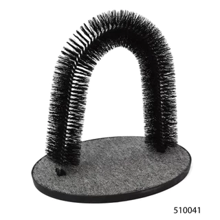 [510041] Kanimal Cat Grooming Toy ของเล่นแมว แปรงนวดขน ช่วยผลัดขนเสีย ผ่อนคลาย 28x35.5x32 ซม. (สีเทา)
