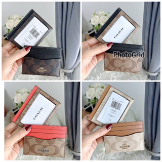 ✴️แท้ 💯% ID CARD CASE IN SIGNATURE กระเป๋าใส่บัตร นามบัตร