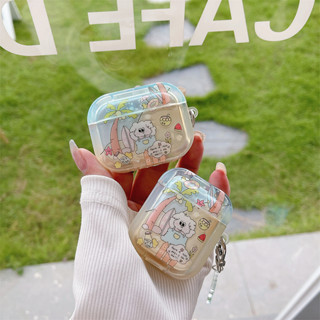 เคสแอร์พอด 3 Case Airpods 3 pro2 case การ์ตูน ต้นมะพร้าว สุนัขสเก็ตบอร์ด เคส Airpod 3 pro2 case เคส Airpod 1 gen2 case