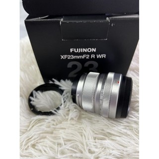 เลนส์fuii 23mm f2 สีเงิน silver