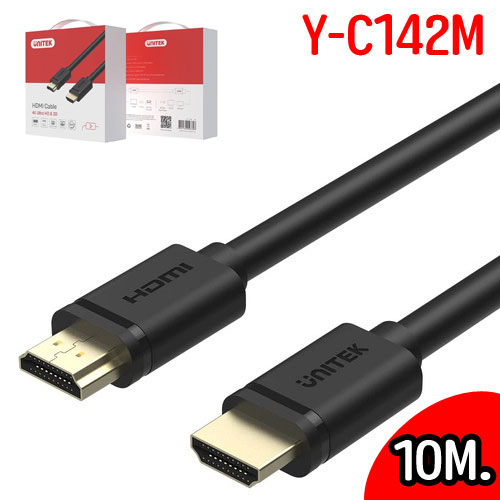 Y-C142M UNITEK สาย HDMI V1.4 ยาว10 เมตร