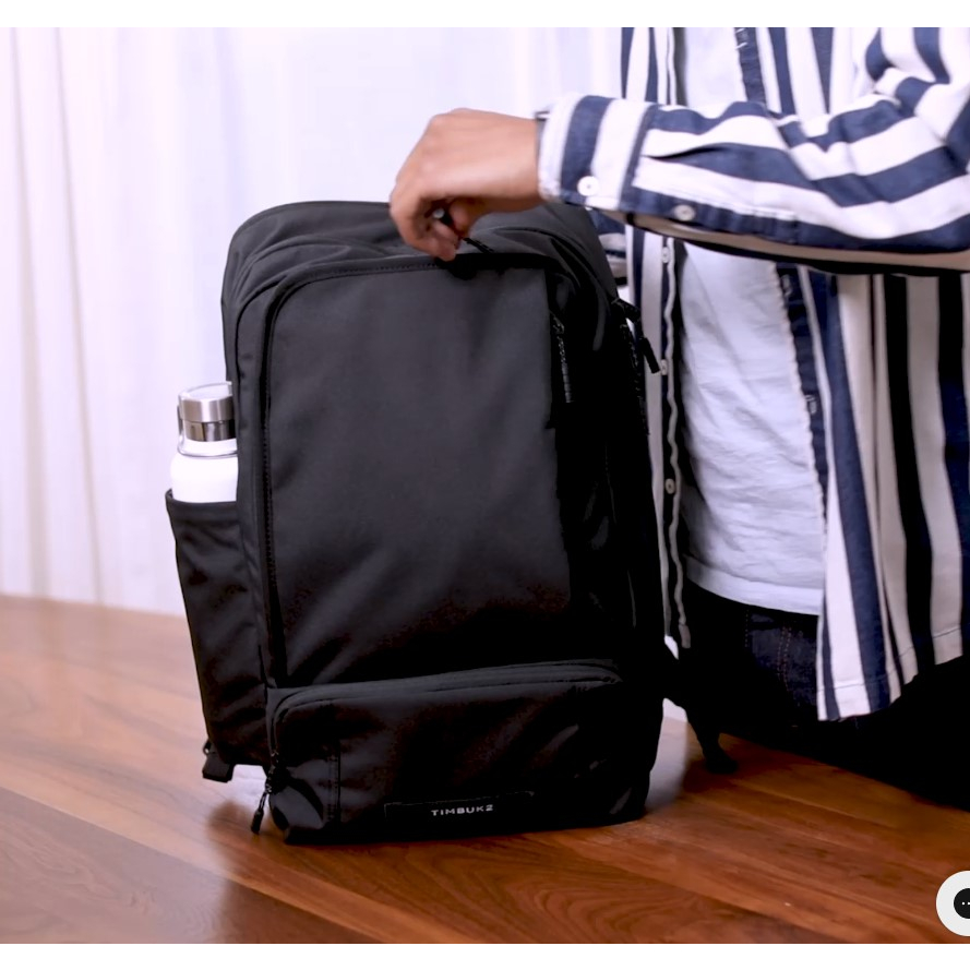 (มือสอง) กระเป๋า Timbuk 2 Q Laptop Backpack 2.0 สีดำ กระเป๋าเป้ สะพาย ใส่คอมพิวเตอร์ Tim buk 2 ทิมบัคทู