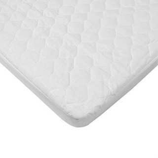 American Baby Company : ABC2766* ผ้าคลุมที่นอนเด็กกันน้ำ Waterproof Quilted Cotton Bassinet Size Fitted Mattress Pad Cov