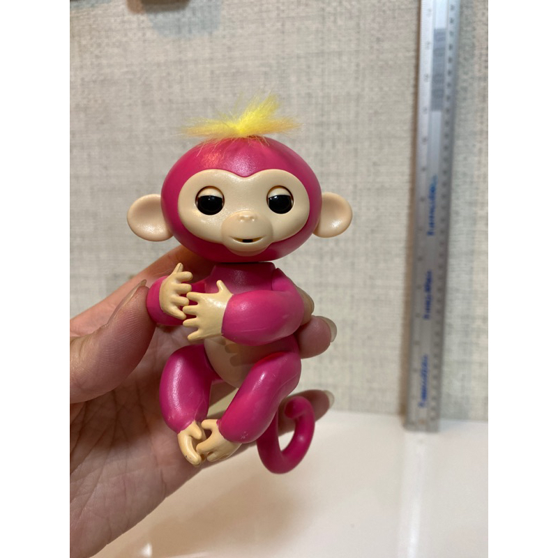 Monkey fingerlings 015 สีชมพู แท้ สภาพ98%