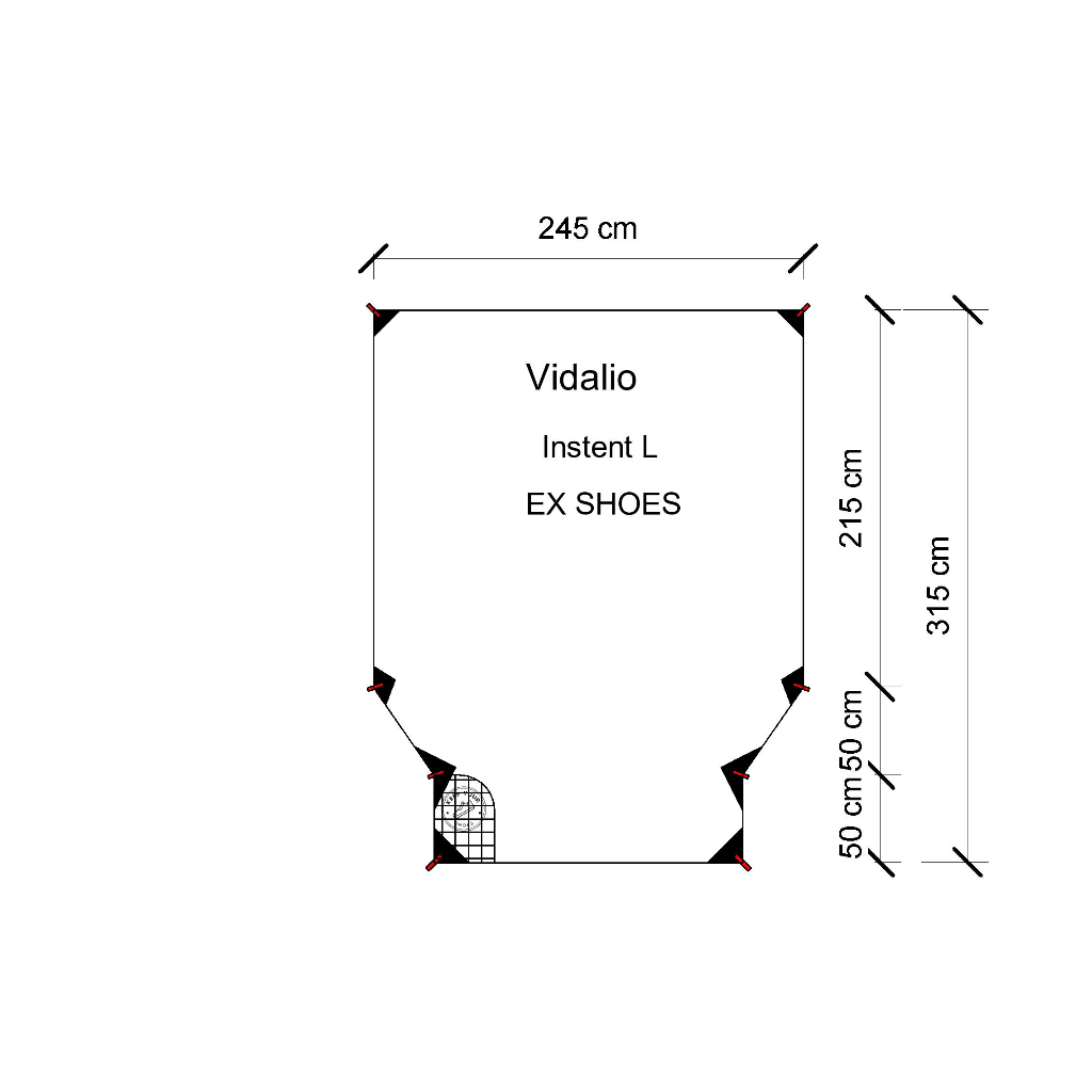 Vidalido Instant L กราวชีท ตรงรุ่น เสริมยื่นหน้า