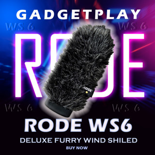 [กรุงเทพฯ ด่วน 1 ชั่วโมง] RODE WS6 | Deluxe Wind Shield for Shotgun Microphone NTG1, NTG2, NTG4 and NTG4+ ประกันไทย