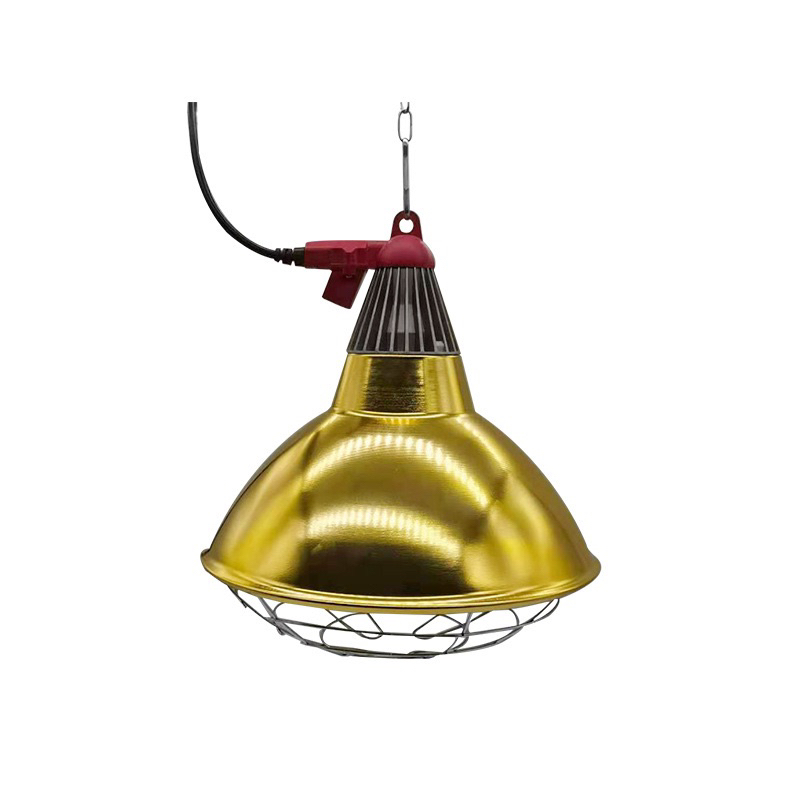 ✅ถูกสุดพร้อมส่ง✅ โคมไฟกกไก่ กกหมู กกนก ขนาด12นิ้ว พร้อมสาย ขั้วสวิตช์ปรับระดับ แถมฟรีโซ่ห้อย - รูปที่ 4