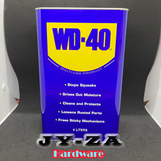 WD-40 น้ำมันครอบจักรวาล แกลลอน ขนาด 4 ลิตร WD 40น้ำมันอเนกประสงค์ น้ำมันหล่อลื่นอเนกประสงค์