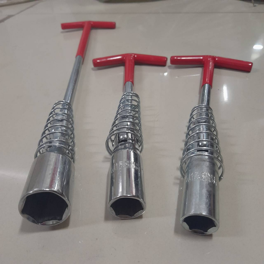 🔥พร้อมส่ง🔥ตัวทีขันหัวเทียน บล็อกขันหัวเทียน บล็อกหัวเทียน บล็อกถอดหัวเทียน ตัวทีถอดหัวเทียน ประแจตัวที เบอร์ 14 16 21 mm - รูปที่ 4