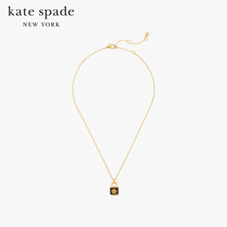 KATE SPADE NEW YORK LOCK AND SPADE MINI PENDANT KD318 สร้อยคอ