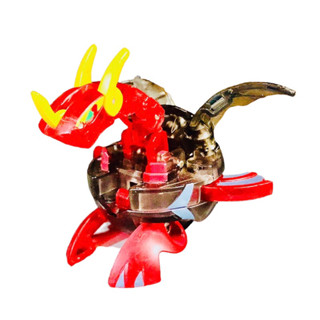 Bakugan Translucent Red Pyrus Neo Hex Vexos Dragonoid Special Color ( Modify As Reverse )