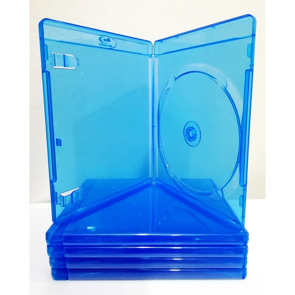 Blue-Ray Case Scanavo Single Disc 11mm / กล่องบลูเรย์มาตรฐานใส่ 1 แผ่น (สินค้านำเข้า) (1 แพ็คมี 4 กล่อง)