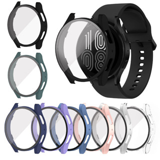 เคส Samsung Galaxy Watch 5 / Watch 4 40mm 44mm เคสPC +ฟิล์มกระจก กรอบกันรอย ซัมซุง galaxy watch 5/4