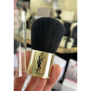 Ysl Kabuki Brush - แปรงแต่งหน้าด้ามทอง