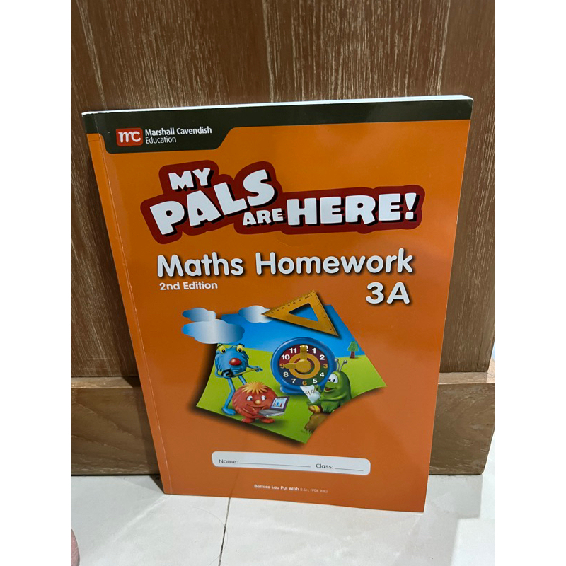 My pals are here Maths Homework 3A