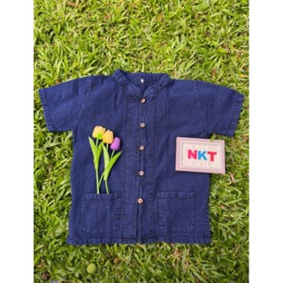 เสื้อหม้อฮ่อม#ใส่ได้ทั้งชาย-หญิง#เสื้อพื้นเมือง