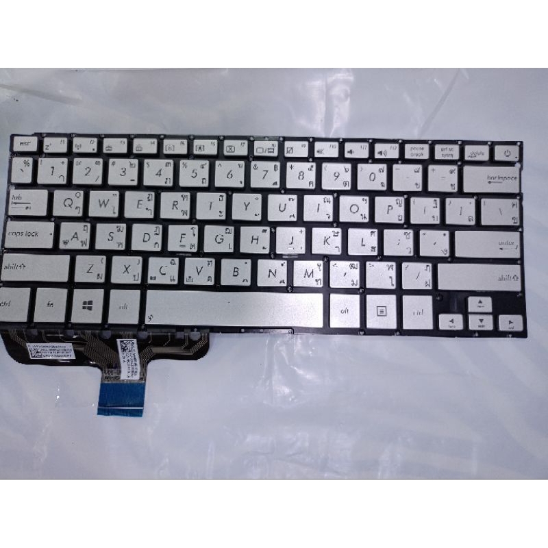 คีย์บอร์ด Asus UX301(ไทย/อังกฤษ)สีบอร์น