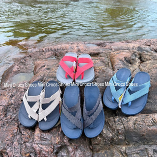 ร้องเท้าแตะแบบสวม Fitflop Sling Wave ใส่ได้ทั้งผู้หญิงแตะผู้ชายนิ่มสบายไม่เจ็บเท้าเหมาะสำหรับใส่ในชีวิดประจําวัน