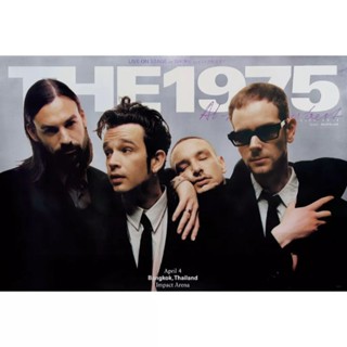 โปสเตอร์ The 1975 Live in Bangkok 2023 เดอะ ไนน์ทีนเซเวนตีไฟฟ์ วง ดนตรี รูป ภาพ ติดผนัง สวยๆ poster 88 x 60 ซม.โดยประมาณ