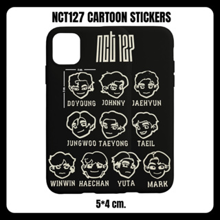 NCT127 Cartoon Stickers (ไซต์เล็ก)