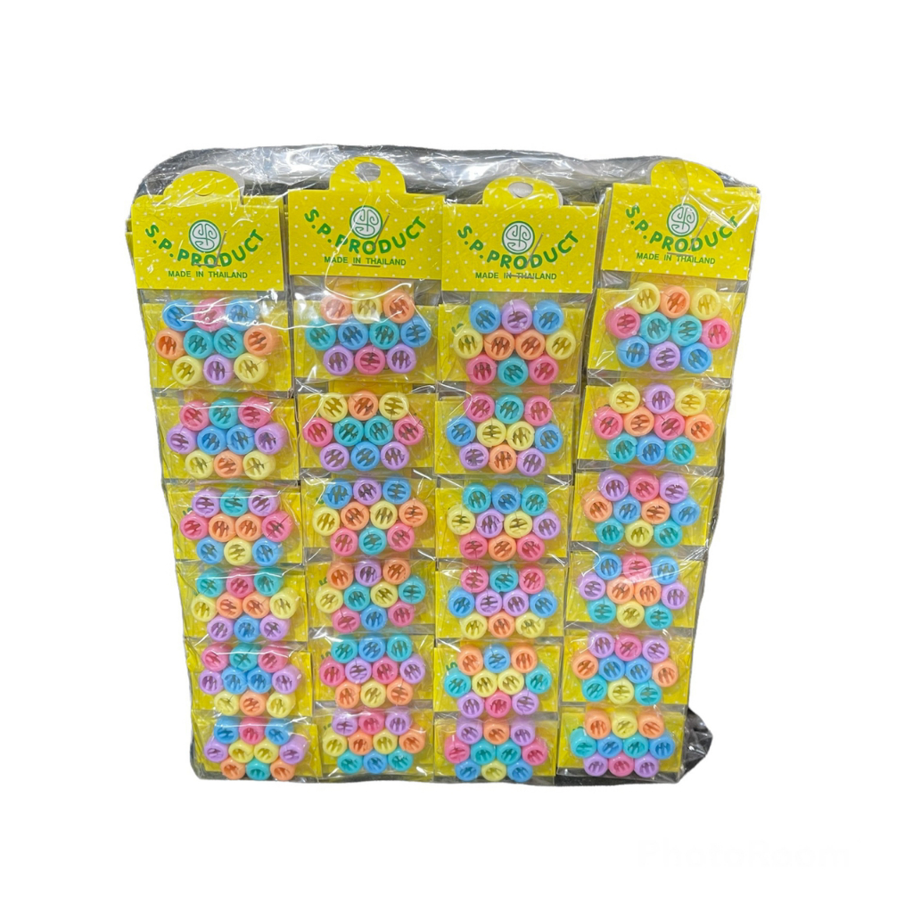 ลูกปัดร้อยผม คลิปติดผม กิ๊บติดผม จัดแต่งผม - รูปที่ 2