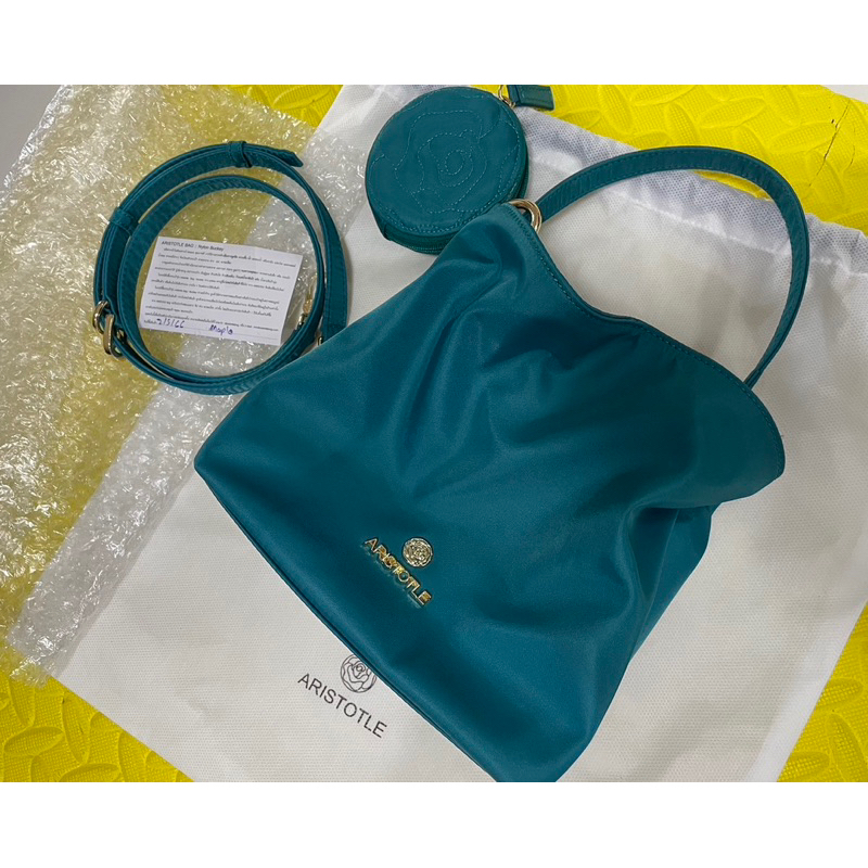 sold used Aristotle Bag nylon buckey สี 🍁 maple