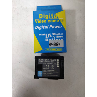 แบตเตอร์รี่กล้อง Canon Digital Camera Battery รุ่น BP809