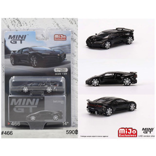 MGT00466-MJ	Mini GT 1:64 Bugatti Centodieci Black