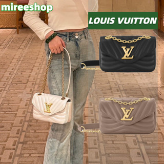 🍒หลุยส์วิตตอง Louis Vuitton กระเป๋ารุ่น New Wave Chain PM