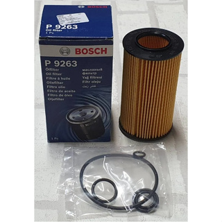 ไส้กรองน้ำมันเครื่อง BOSCH (P9263) #Benz Vito W639 ( 2003 - 2013 ) รุ่น 119 , 122 , 123 , 126 #Benz SL Class R230 (2001)