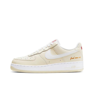 💫คลาสสิกโบราณ Nike Air Force 1LOW 07 LOW PRM EMB "Popcorn”  "สินค้าพรีออร์เดอร์"”TOP“ตารางสินค้าขายดีของ Nike