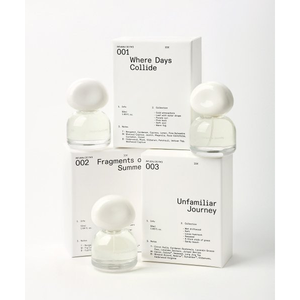 3CE Eau De Perfume / Parfume 50ml (001 #Where Days Collide, 002 #Frangments of Summer, 003 #Unfamiliar Journey)