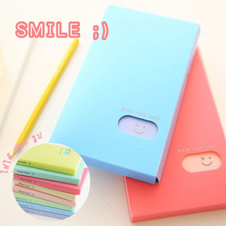 &lt;พร้อมส่ง&gt; อัลบั้ม รุ่น Smile ;) 120รูป มีให้เลือก 26 สี/ลาย รูป 2*3 นิ้ว โพลาลอย การ์ด นามบัตร ภาพถ่าย อัลบั้มกล่อง