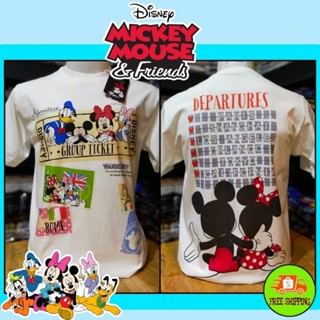 เสื้อDisney ลาย Mickey mouse สีขาว ( MKX-014 )