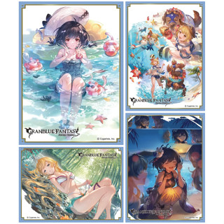 Chara Sleeve Collection Matte Series GRANBLUE FANTASY : Vajra, Vikala, Mirin, Shion - ซองใส่การ์ด