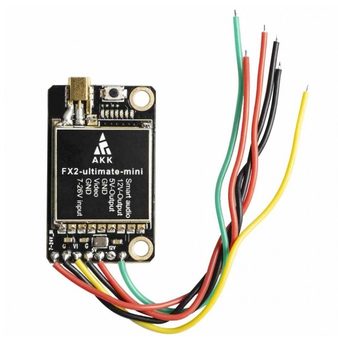 [VTX] AKK FX2-Ultimate mini 25mW/200mW/600mW/1200mW VTX Video Video Transmitter