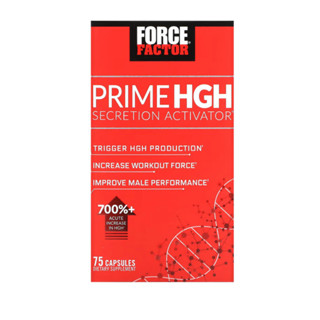 Force Factor Prime HGH Secretion Activator. 75 Capsules