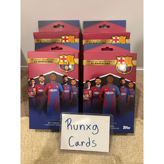 🚨พร้อมส่ง🚨 2021/22 Topps FC Barcelona Official Team Set