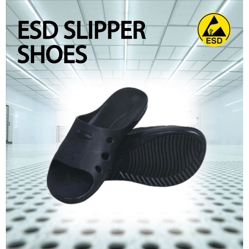 พร้อมส่ง!! ESD SLIPPER รองเท้าแตะกันไฟฟ้าสถิต