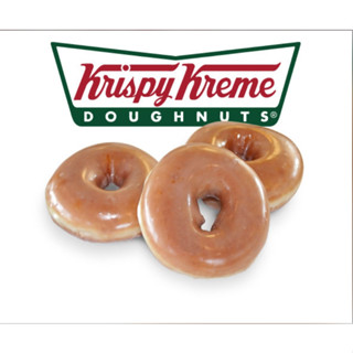 Krispy kreme คริสปี้ครีม กล่อง 3 ชิ้น