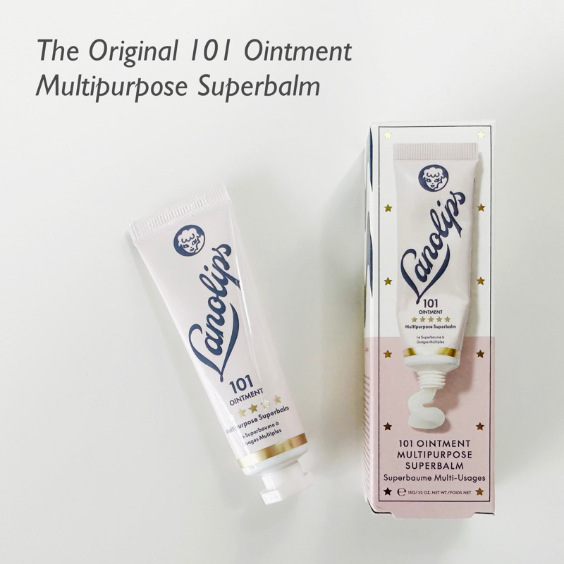 Lanolips (พร้อมส่ง ลิปแจมิน) - 101 ointment ขนาด 15g