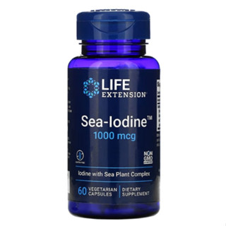 ไอโอดีน Life Extension, Sea-Iodine, 1,000 mcg