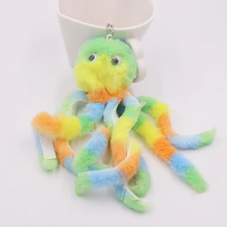 🔥พวงกุญแจปลาหมึกตุ๊กตา 23cm 18cm 2 ขนาด 18 สี New Octopus Keychain ZY