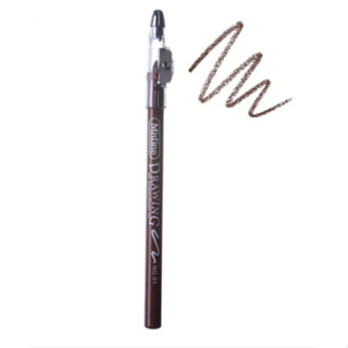 Mistine ดินสอเขียนคิ้ว eyebrown pencil  #01 ไลท์ บราวน์ มิสทิน ดรอว์อิ้ง อายบราว เพนซิล 1.1ก.