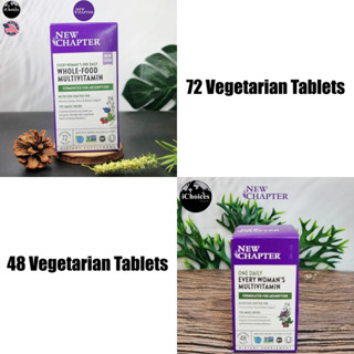 วิตามินและแร่ธาตุ สำหรับผู้หญิง New Chapter® Every Womans One Daily Whole-Food Multivitamin Vegetarian Tablets