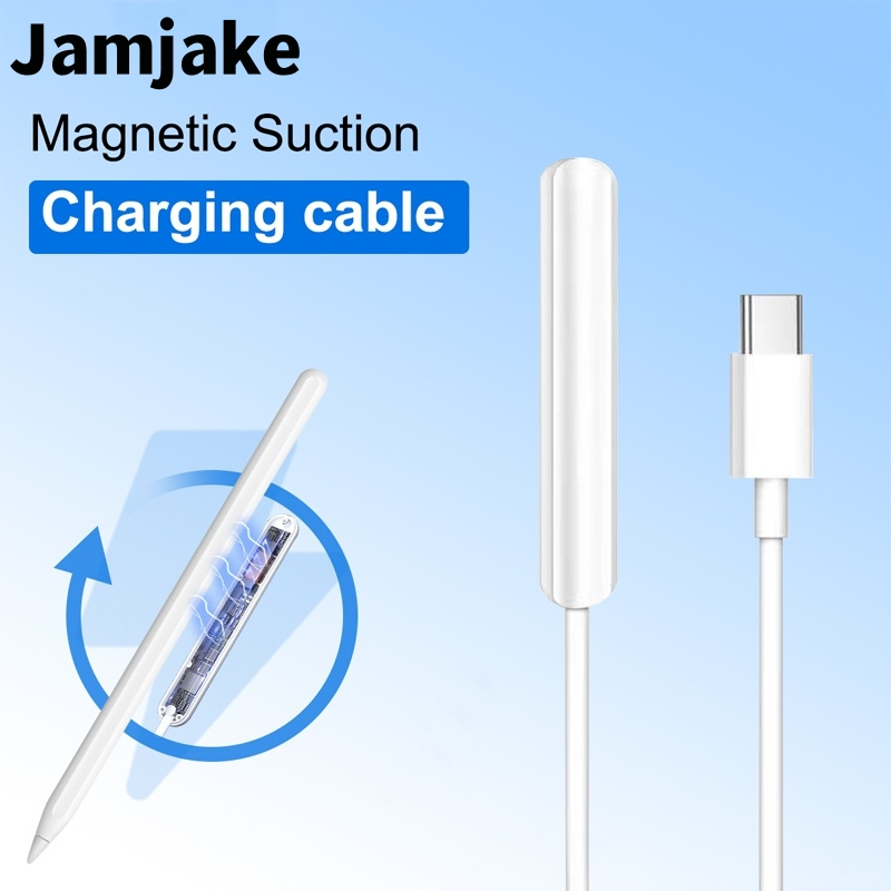 ปากกาไอแพด Type C Magnetic Wireless Charger ใช้ได้กับ P8 E10 และ 2nd เครื่องชาร์จไร้สายแม่เหล็ก