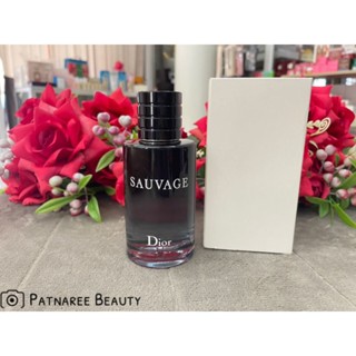 น้ำหอม Dior Sauvage รุ่น Edt 100ml กล่องเทสขาว