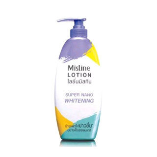 โลชั่น Mistine Lotion โลชั่นมิสทีน Super nano whitening 400มล.